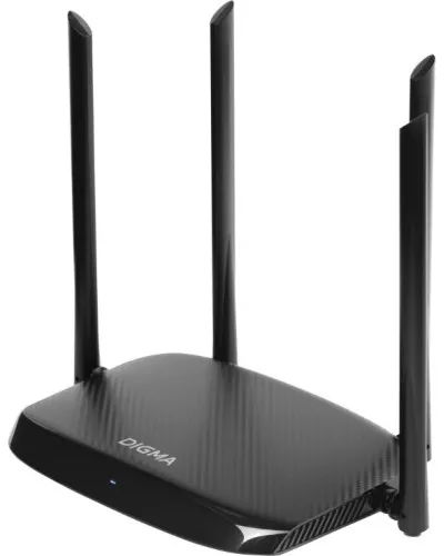 DWR-AC1202 AC1200 10/100/1000BASE-TX черный. Роутер беспроводной. Digma в Петрозаводске