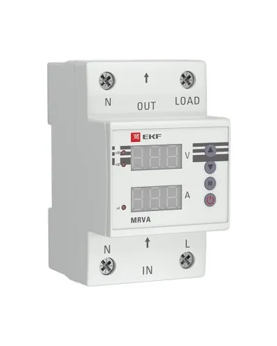 MRVA 32A PROxima (MRVA-32A). Реле напряжения и тока. EKF в Петрозаводске