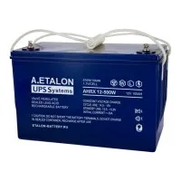 A.ETALON AHRX 12-500W (100). Аккумулятор герметичный свинцово-кислотный. ETALON