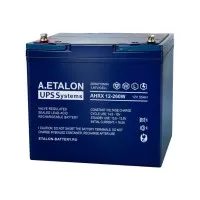 A.ETALON AHRX 12-260W (55). Аккумулятор герметичный свинцово-кислотный. ETALON