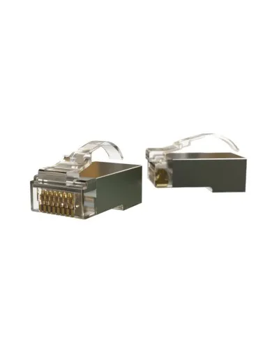 PLEZ-8P8C-UA-C6-SH-100 (100 шт). Разъем RJ-45. Hyperline в Петрозаводске
