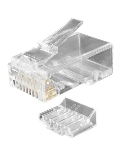 PLUG-8P8C-UV-C6-100 (100 шт). Разъем RJ-45. Hyperline в Петрозаводске