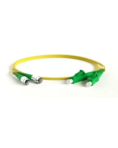 FC-D2-9-FC/AR-LC/AR-H-2M-LSZH-YL. Патч-корд волоконно-оптический одномодовый. Hyperline в Петрозаводске