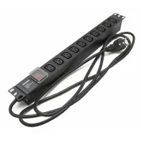 SHE19-10IEC-S-2.5EU. Блок розеток 19. Hyperline