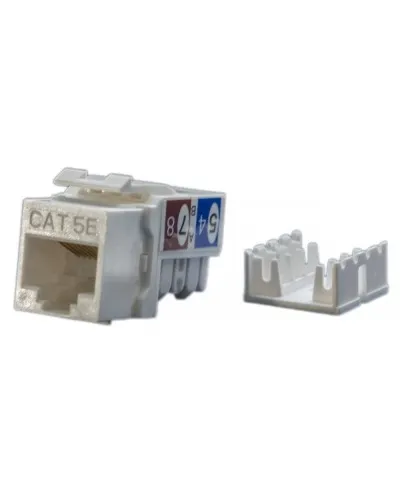 KJ9-8P8C-C5e-90-WH. Вставка Keystone Jack RJ-45. Hyperline в Петрозаводске