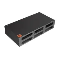 FO-19R-2U-6xSLT-W140H42-48UN-BK. Кросс оптический 19. Hyperline