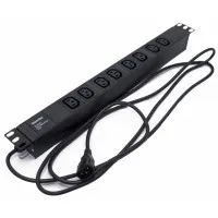 SHE19-8IEC-2.5IEC. Блок розеток 19. Hyperline