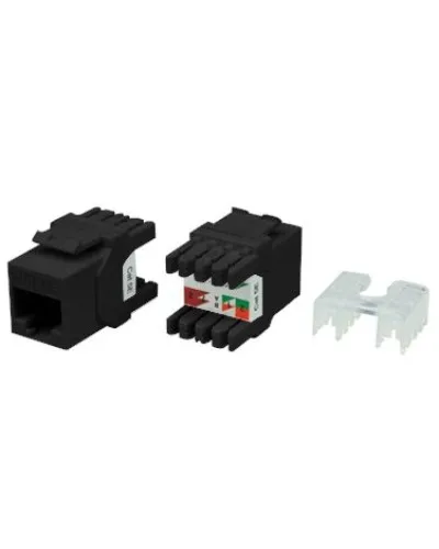 KJ8-8P8C-C5e-180-BK. Вставка Keystone Jack RJ-45. Hyperline в Петрозаводске