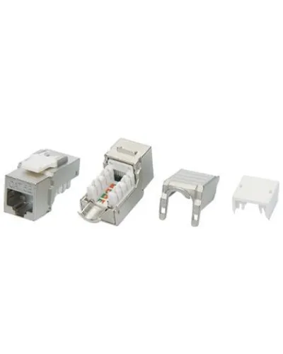 KJ9-8P8C-C5e-90-SH-F-WH. Вставка Keystone Jack RJ-45. Hyperline в Петрозаводске