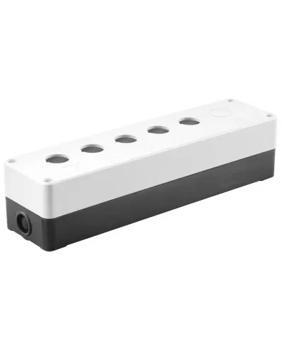 Корпус КП105(6) для кнопок 5(6) мест белый (BKP10-6-K01). Корпус для кнопочных постов. IEK в Петрозаводске