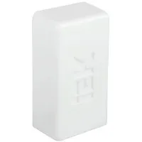 Заглушка 40х40 белая ELECOR (4 шт) (CKMP10D-Z-040-040-K01-R). Заглушка для кабель-канала. IEK