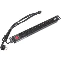 PH12-8D1-P. Блок розеток 19”. ITK