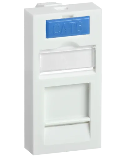 CS6-11M: Вставка 45х22,5мм для 1 модуля Keystone Jack с маркером в Петрозаводске