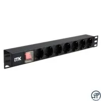 PH12-7D3. Блок розеток 19”. ITK