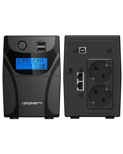 Ippon Back Power Pro II 650 Euro (1005511). Источник бесперебойного питания. Ippon в Петрозаводске