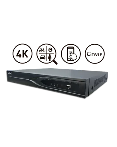 KN-PRO32/2-4K-AI. Видеорегистратор IP 32-канальный. KENO в Петрозаводске