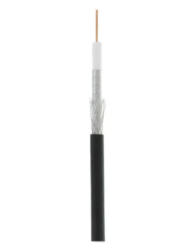 RG-6 CCS, Out, PE (UEC-C2-32123B-BK-3). Кабель коаксиальный омедненный. NETLAN в Петрозаводске