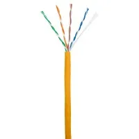 U/UTP 4pair, Cat5e, In, LSZH (EC-UU004-5E-LSZH-OR). Кабель «витая пара» (LAN) для структурированных систем связи. NETLAN