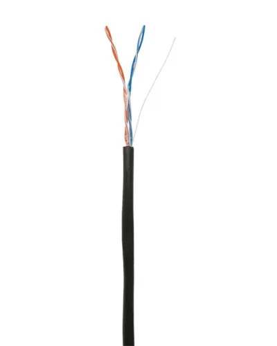 U/UTP 2pair, Cat5, Out, PE (EC-UU002-5-PE-BK). Кабель «витая пара» (LAN) для структурированных систем связи. NETLAN в Петрозаводске