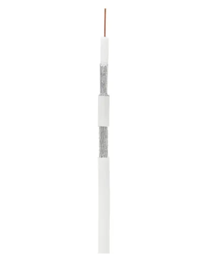 RG-6 CCS, In, PVC (UEC-C2-32123A-WT-1). Кабель коаксиальный омедненный. NETLAN в Петрозаводске