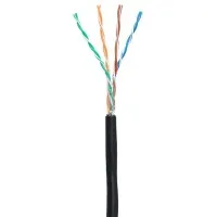 U/UTP 4pair, Cat5е, Out, PE (EC-UU004-5E-PE-BK). Кабель «витая пара» (LAN) для структурированных систем связи. NETLAN