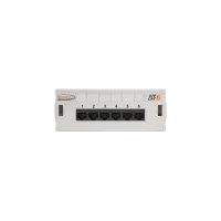 NMC-WP06UE2-GY. Патч-панель настенная 6 портов, Кат.6. NIKOMAX