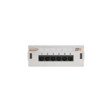 NMC-WP06UE2-GY. Патч-панель настенная 6 портов, Кат.6. NIKOMAX