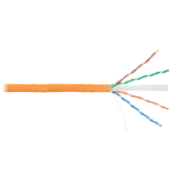 U/UTP 4pair, Cat6a, Solid, In, нг(А)-HF (NMC 4155C-OR). Кабель «витая пара» (LAN) для структурированных систем связи. NIKOMAX