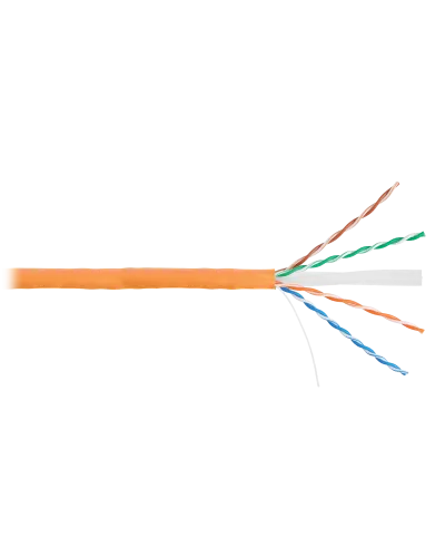 U/UTP 4pair, Cat6a, Solid, In, нг(А)-HF (NMC 4155C-OR). Кабель «витая пара» (LAN) для структурированных систем связи. NIKOMAX в Петрозаводске
