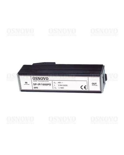SP-IP/1000PD. Устройство грозозащиты цепей Ethernet. OSNOVO в Петрозаводске