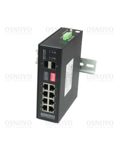 SW-80802/I(Port 90W, 300W). Коммутатор с PoE. OSNOVO в Петрозаводске