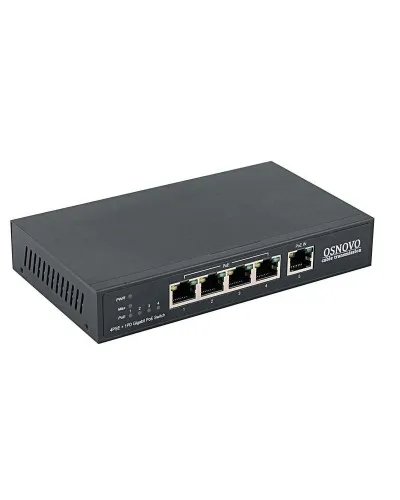SW-8050/D. Коммутатор 5-портовый  Gigabit Ethernet с PoE. OSNOVO в Петрозаводске