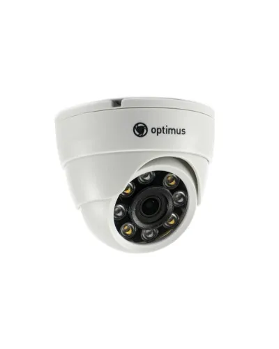 IP-E024.0(2.8)PL. Видеокамера IP купольная. Optimus в Петрозаводске