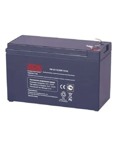 PM-12-7.0. Аккумулятор герметичный свинцово-кислотный. POWERCOM в Петрозаводске