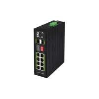 RVi-1NSI8GP-2S. Коммутатор с питанием по PoE. RVi