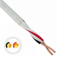 КПСВВнг(А)-LSLTx 1х2х0,5 REXANT (01-4870). Кабель для систем передачи данных пониженной пожароопасности c низким дымо- и газовыделением, с низкой токсичностью продуктов горения. Rexant