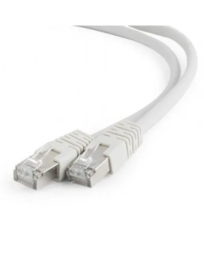 Патч-корд F/UTP RJ45-RJ45, CAT 5e, ZH нг(А)-HF, серый, 1м REXANT (18-8002-1). Патч-корд FTP. Rexant в Петрозаводске