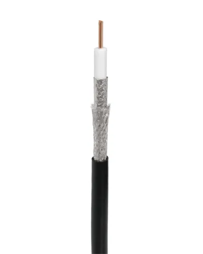 RG-11U, 75 Ом, CCS/Al/Al, 83%, 305 м, черный OUTDOOR (01-3011). Кабель коаксиальный радиочастотный. Rexant в Петрозаводске