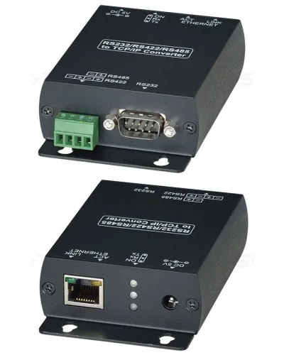 RS007. Преобразователь интерфейса RS485/RS422/RS232 в Ethernet. SC&T в Петрозаводске