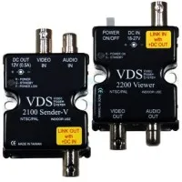 VDS 2100/2200. Удлинитель видео-, аудиосигнала, напряжения питания по коаксиальному кабелю. SC&T