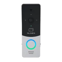 ML-20CRHD (серебро+черный). Вызывная панель цветная накладная. SLINEX