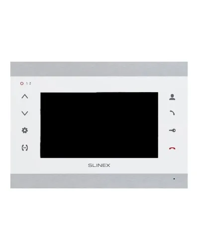 SL-07N Cloud (Silver+White). Монитор домофона цветной с функцией «свободные руки». SLINEX в Петрозаводске