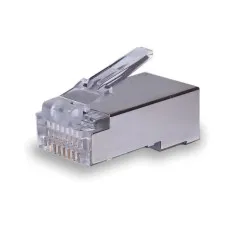 Коннекторы 8P8C FTP Cat.5e (RJ-45) 2pb (100шт) (10-0234). Разъем RJ-45. SUPRLAN