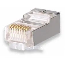 Коннекторы 8P8C FTP Cat.5e 3U (RJ-45) (100шт) (10-0201). Разъем RJ-45. SUPRLAN