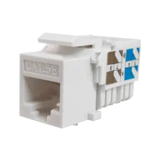 Модуль-вставка Keystone Кат5е, инстр.зад, белый UTP (10-0313): Вставка Keystone Jack RJ-45