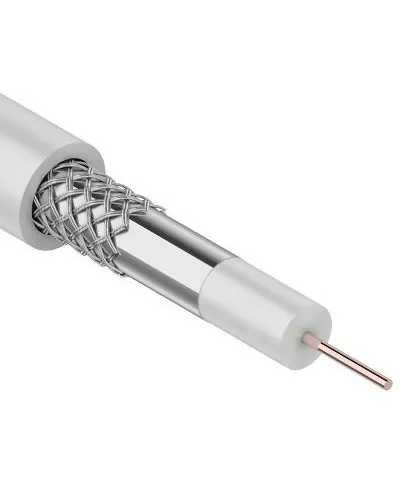 RG-6, CCS 1,02(18%) Al 48х0,12 In PVC. Кабель коаксиальный омедненный. SUPRLAN в Петрозаводске