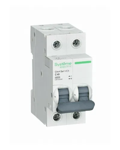 City9 Set 2P 40А 4.5kA С (C9F34240). Автоматический выключатель. Systeme Electric в Петрозаводске