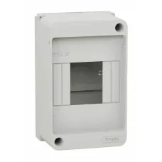City9 Box XS 4 модуля без дверцы, белый (EZ9EAA104). Щиток модульный. Systeme Electric