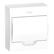 City9 Box 8 модулей навесной с белой дверцей (EZ9E108P2SRU). Щиток модульный. Systeme Electric