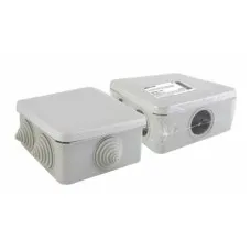 Коробка ОП 100х100х50мм, крышка, IP55, 6 вх. (SQ1401-1255). Распаячная коробка. TDM ЕLECTRIC